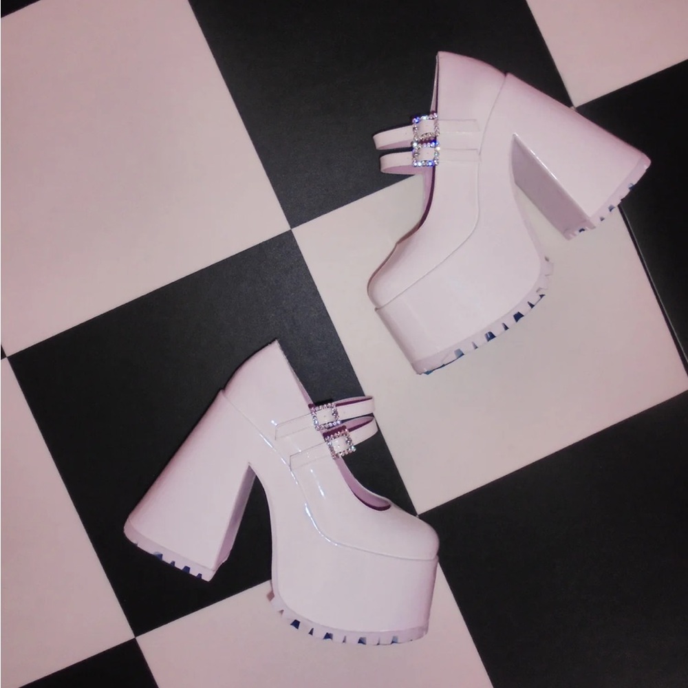 Platform Mary Janes